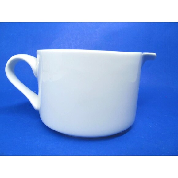 Dansk Bistro Portugal White Creamer 3"T X 4"W - Picture 5 of 12